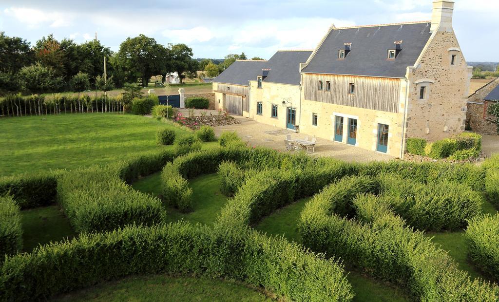 B&B Manoir Du Clos Clin Pleurtuit Exteriör bild