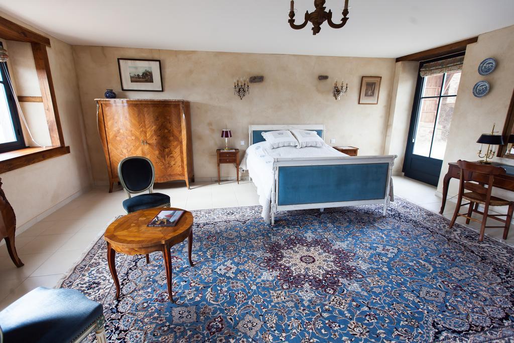 B&B Manoir Du Clos Clin Pleurtuit Rum bild