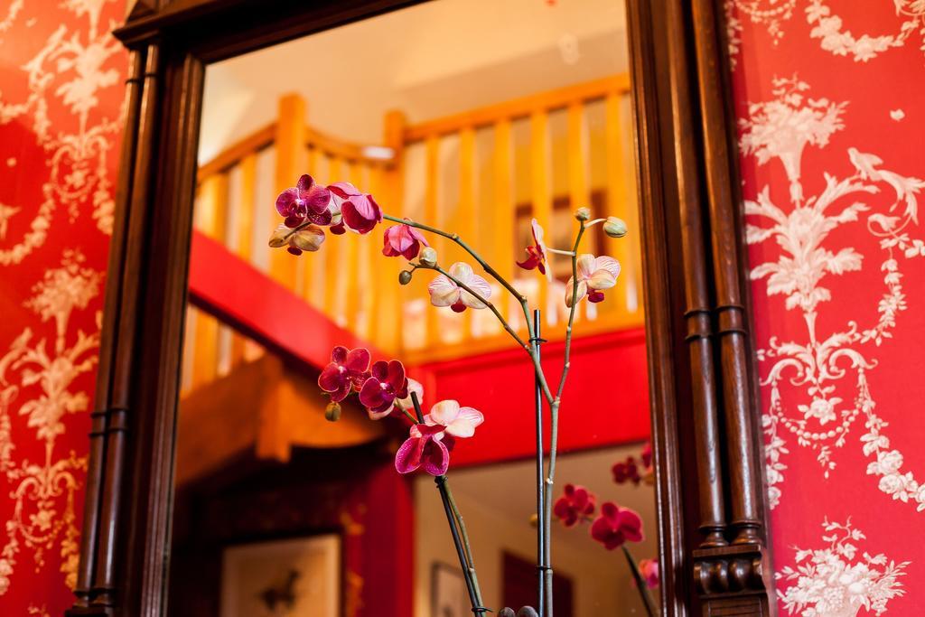 B&B Manoir Du Clos Clin Pleurtuit Rum bild